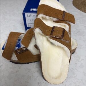 Birkenstock Size 41 9 in women’s Brown Sandals NWT